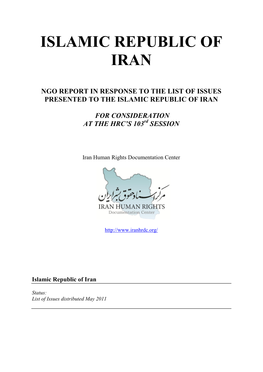 Islamic Republic of Iran