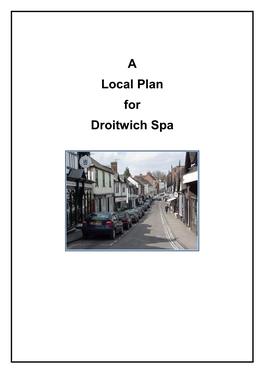 A Local Plan for Droitwich Spa