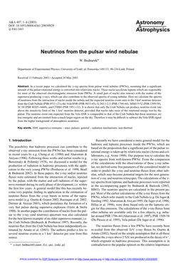 Neutrinos from the Pulsar Wind Nebulae