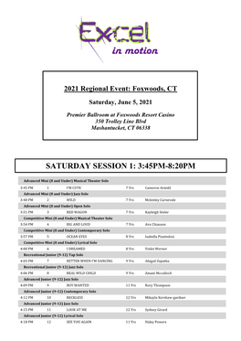 View Competition Schedule