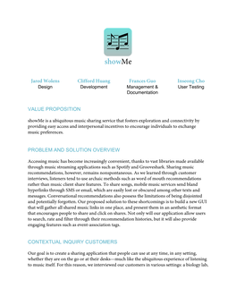 4 Contextual Inquiry Report