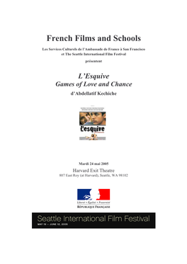 French Films and Schools