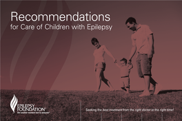 Care Recommendations for Children