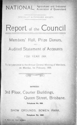 1908 Annual Report