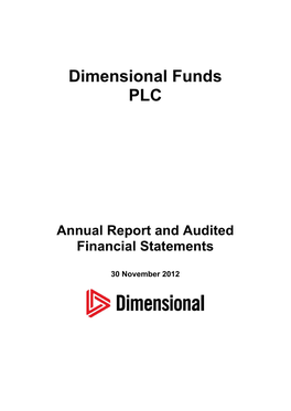 Dimensional Funds PLC