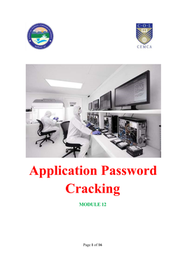 Application Password Cracking