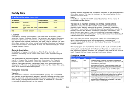 Key Native Ecosystems