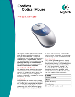 Cordless Optical Mouse