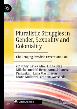 Pluralistic Struggles in Gender, Sexuality and Coloniality