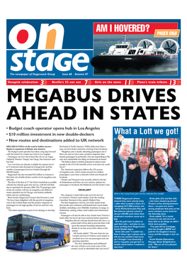 Megabus Drives Ahead in States