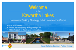 Kawartha Lakes Downtown Parking Strategy 2019-10-29 FINAL.Indd