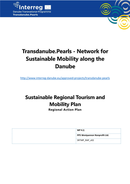Sustainable Regional Tourism and Mobility Plan Regional Action Plan