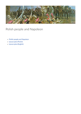 Polish People and Napoleon
