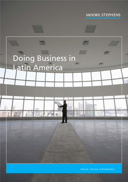 Doing Business in Latin America