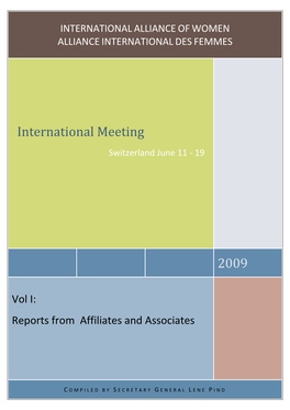 Annual Reports 2009 Vol I