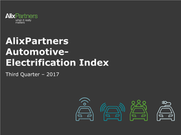 Alixpartners Automotive- Electrification Index