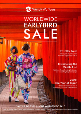 Earlybird Sale