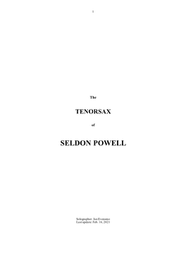 Seldon Powell