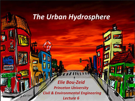 The Urban Hydrosphere