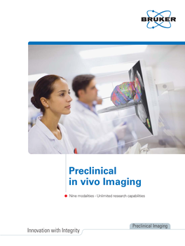 Preclinical in Vivo Imaging
