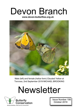 Devon Branch Newsletter