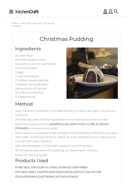 Christmas Pudding