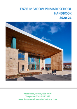 Lenzie Meadow Primary School Handbook 2020-21