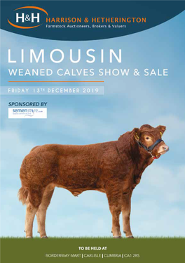 Weaned Calf PDF Catalogue