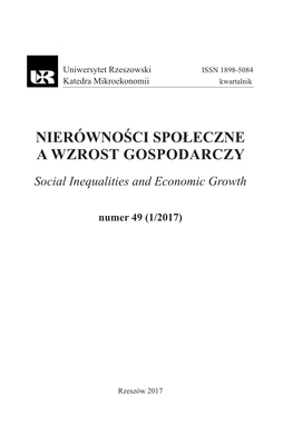 Nierówności Społeczne a Wzrost Gospodarczy