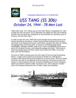 USS Tang (SS 306)