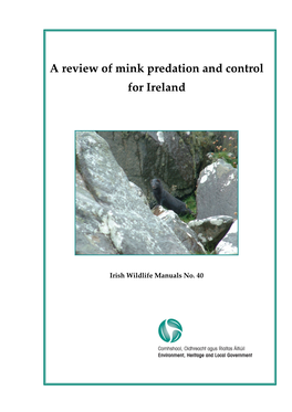 A Review of Mink Predation and Control for Ireland