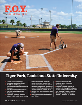 Tiger Park, Louisiana State University