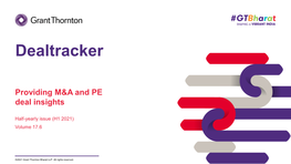 Grant Thornton Dealtracker H1 2021