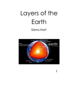 Layers of the Earth As Well As How Thick They Are