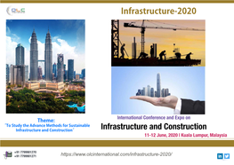 Infrastructure and Construction Infrastructure-2020