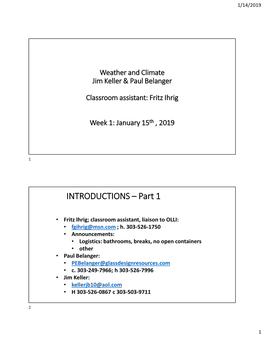 2 Slides Per Page Weather and Climate Week 1 Slides