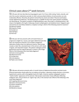 Patho Clinical Cases