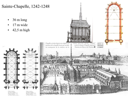 Sainte-Chapelle, 1242-1248