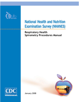 Respiratory Health Spirometry Procedures Manual