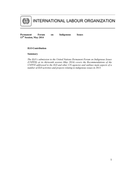 International Labour Organization