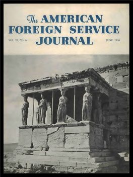 The Foreign Service Journal, June 1946