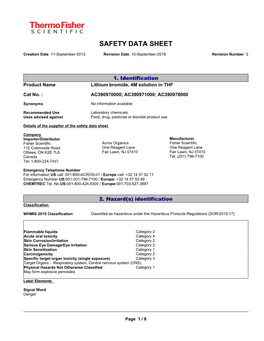 Safety Data Sheet