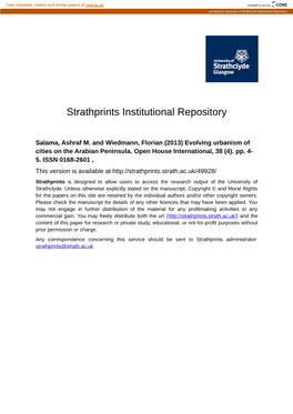 Strathprints Institutional Repository