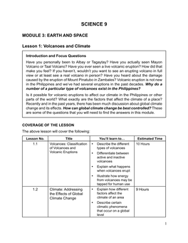 Science Grade 9 Q3