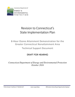 Proposed Attainment Demonstration