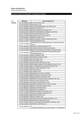 CNPJ/CPF Nome Empresarial 00.213.444/0001-05 G R UM