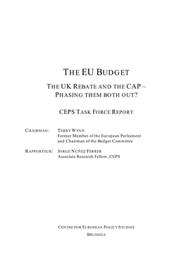 The Eu Budget