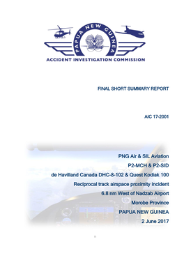 PNG Air & SIL Aviation P2-MCH & P2-SID De Havilland Canada DHC