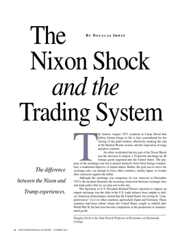 The Nixon Shock and the Trading System