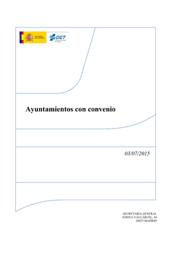 Ayuntamientos Con Convenio